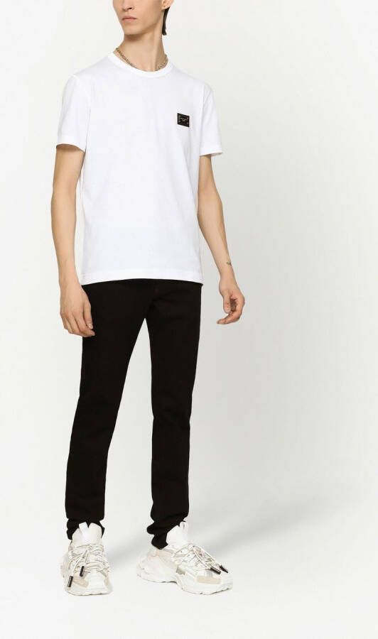 Dolce & Gabbana T-shirt met logo Wit