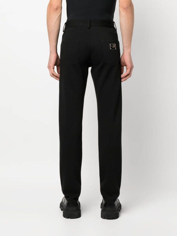 Dolce & Gabbana Straight broek Zwart