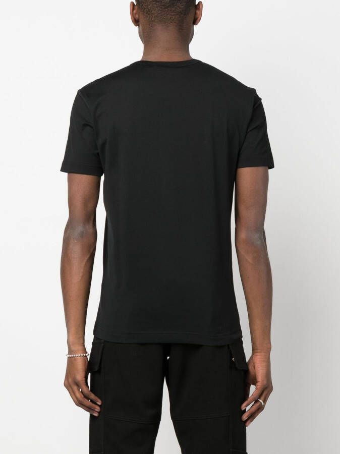 Dolce & Gabbana T-shirt met logoplakkaat Zwart