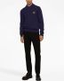 Dolce & Gabbana Trui met logoplakkaat Blauw - Thumbnail 2