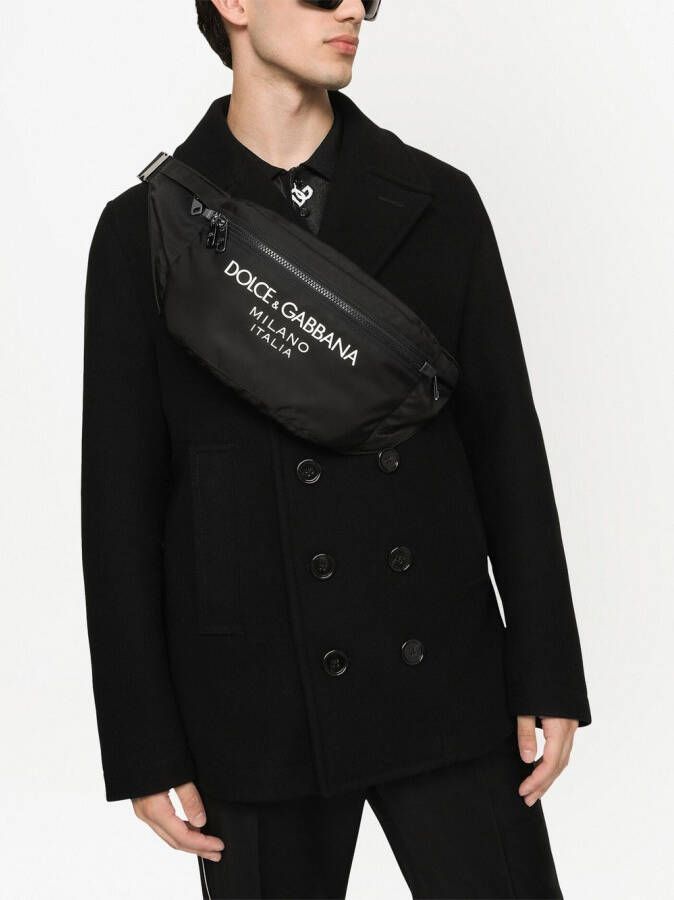 Dolce & Gabbana Heuptas met logolabel Zwart