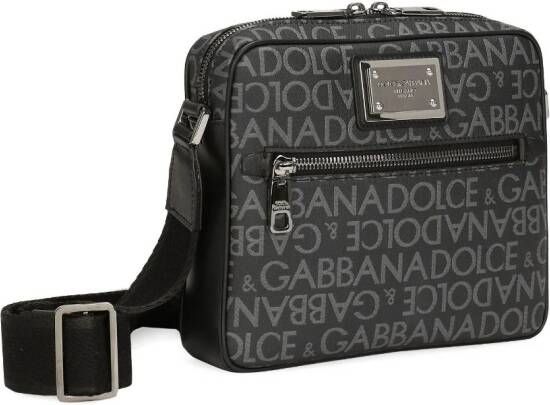 Dolce & Gabbana Crossbodytas met jacquard Grijs