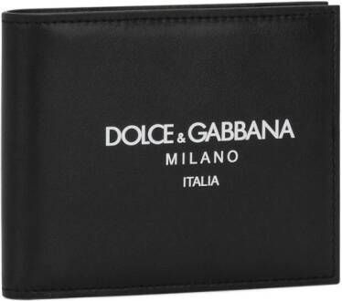 Dolce & Gabbana Portemonnee met logoprint Zwart