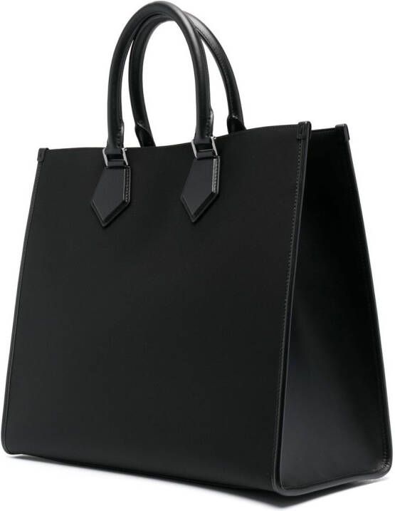 Dolce & Gabbana Shopper met logoprint Zwart