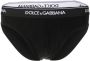 Dolce & Gabbana Slip met logoband Zwart - Thumbnail 2