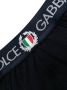 Dolce & Gabbana Slip met logoband Blauw - Thumbnail 3