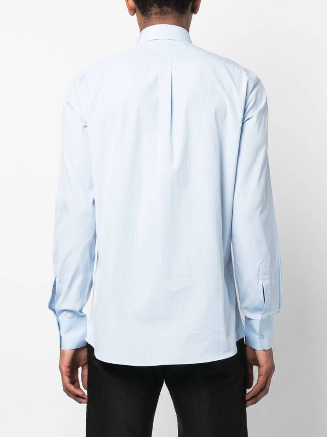 Dolce & Gabbana Overhemd met knoopsluiting Blauw