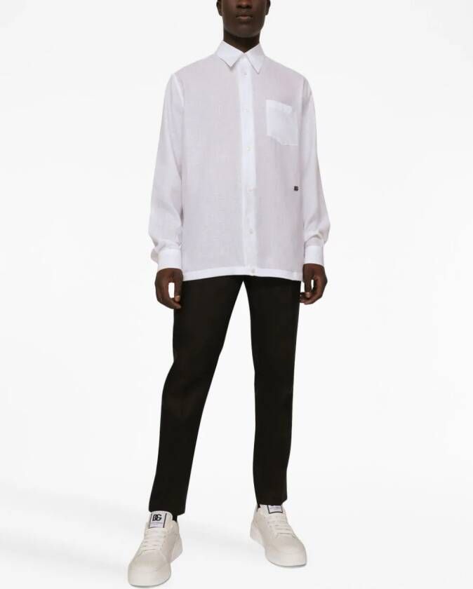 Dolce & Gabbana Overhemd met korte mouwen Wit