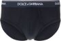 Dolce & Gabbana Twee boxershorts met logoband Blauw - Thumbnail 2