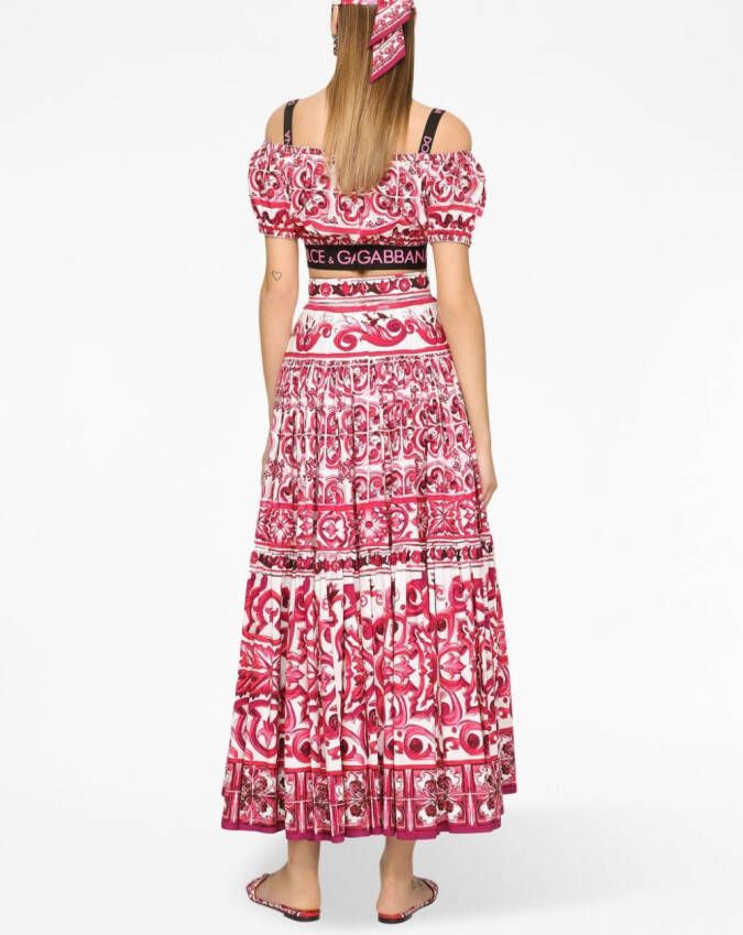 Dolce & Gabbana Cropped top Rood