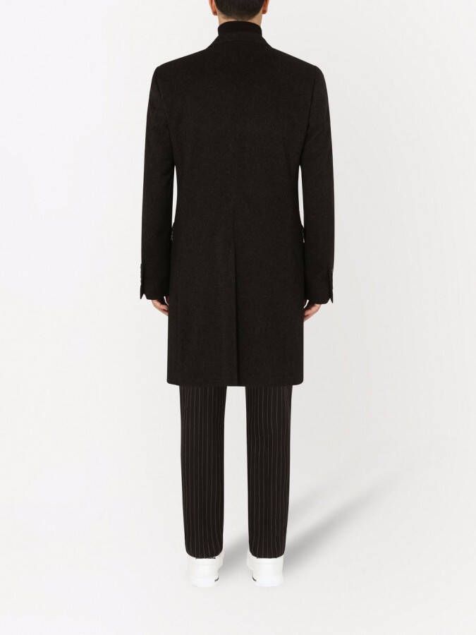 Dolce & Gabbana Jas met enkele rij knopen Grijs