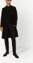 Dolce & Gabbana Wollen mantel met enkele rij knopen Zwart - Thumbnail 2