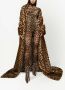 Dolce & Gabbana KIM DOLCE &GABBANA jas van imitatiebont met luipaardprint Bruin - Thumbnail 3