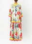 Dolce & Gabbana Popeline tuniek met print Blauw - Thumbnail 4