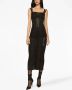 Dolce & Gabbana Maxi-jurk met kant Zwart - Thumbnail 2