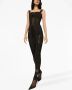 Dolce & Gabbana Maxi-jurk met kant Zwart - Thumbnail 3