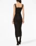 Dolce & Gabbana Maxi-jurk met kant Zwart - Thumbnail 4