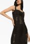 Dolce & Gabbana Maxi-jurk met kant Zwart - Thumbnail 5