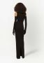 Dolce & Gabbana Maxi-jurk met glitter Zwart - Thumbnail 4