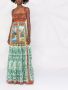 Dolce & Gabbana Maxi-jurk met print Groen - Thumbnail 2