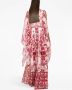 Dolce & Gabbana Maxi-jurk met print Rood - Thumbnail 3