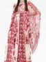 Dolce & Gabbana Maxi-jurk met print Rood - Thumbnail 5
