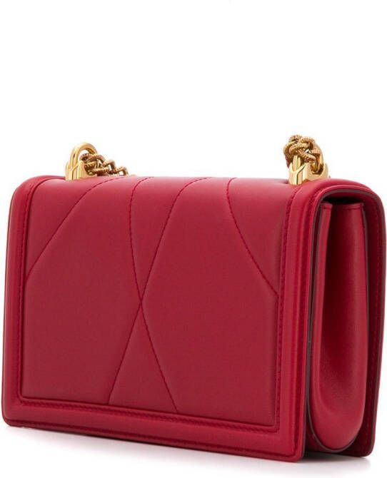 Dolce & Gabbana Devotion medium schoudertas Rood