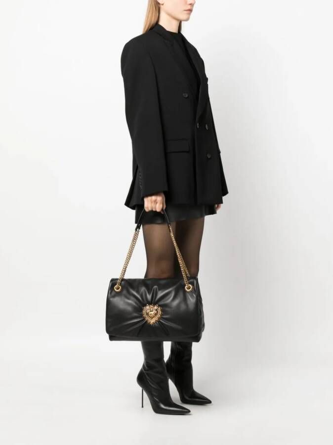 Dolce & Gabbana Devotion medium schoudertas Zwart