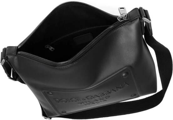 Dolce & Gabbana Messengertas met logo Zwart