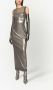 Dolce & Gabbana KIM DOLCE&GABBANA metallic maxi-jurk Grijs - Thumbnail 3