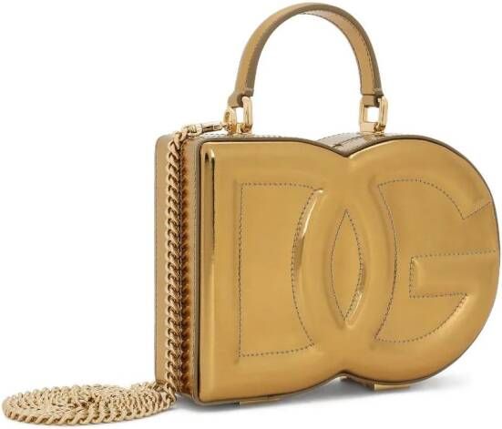 Dolce & Gabbana Metallic tas Goud