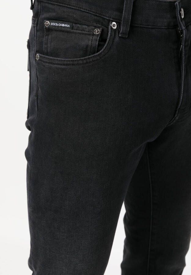 Dolce & Gabbana Slim-fit broek Zwart