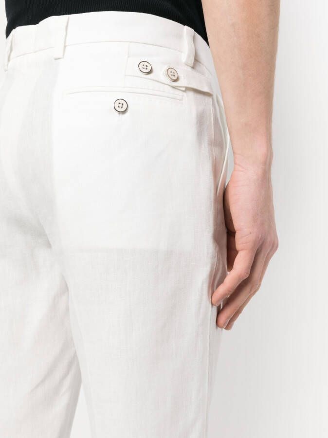 Dolce & Gabbana Mid waist pantalon Wit