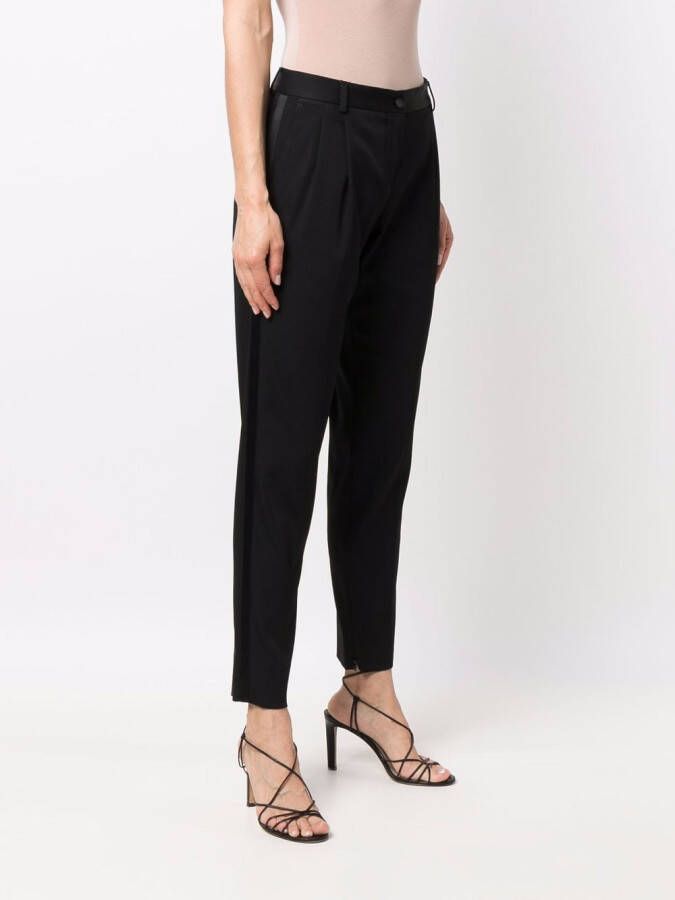 Dolce & Gabbana Mid waist pantalon Zwart