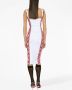 Dolce & Gabbana Midi-jurk met Majolica-print Rood - Thumbnail 2