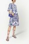 Dolce & Gabbana Midi-jurk met print Blauw - Thumbnail 3