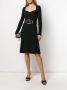 Dolce & Gabbana Midi-jurk Zwart - Thumbnail 2