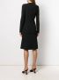 Dolce & Gabbana Midi-jurk Zwart - Thumbnail 4