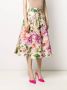 Dolce & Gabbana Midi-rok met bloemenprint Roze - Thumbnail 3