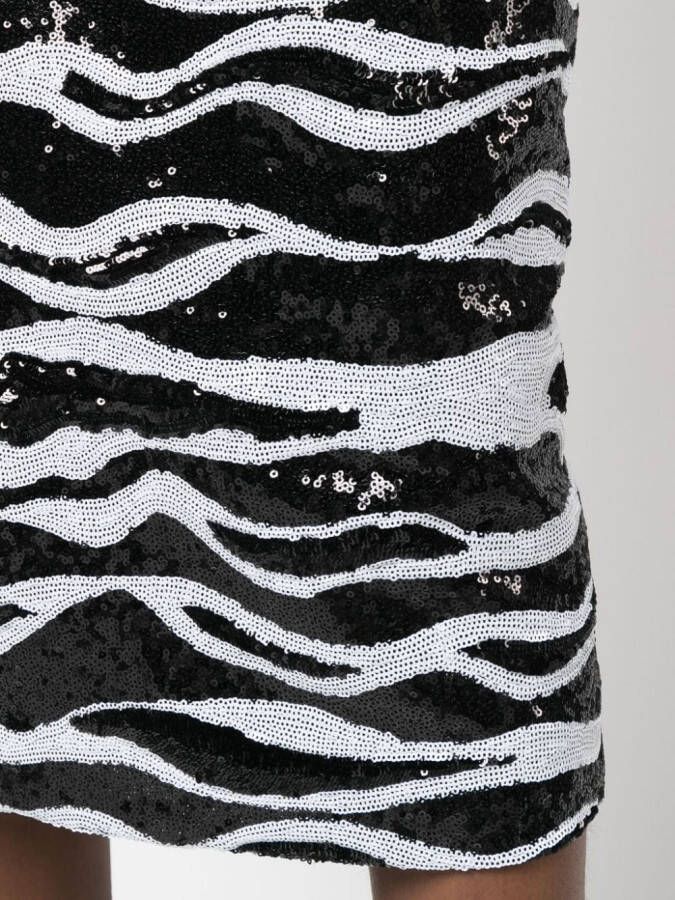 Dolce & Gabbana Midi-rok met pailletten Zwart