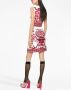 Dolce & Gabbana Mini-jurk met brokaat Wit - Thumbnail 3