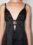 Dolce & Gabbana Mini-jurk met brokaat Zwart - Thumbnail 4