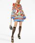 Dolce & Gabbana Mini-jurk met grafische print Rood - Thumbnail 2