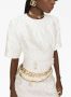 Dolce & Gabbana Mini-jurk met jacquard Wit - Thumbnail 4