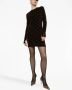 Dolce & Gabbana Mini-jurk met jacquard Zwart - Thumbnail 2