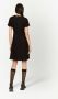 Dolce & Gabbana Tweed midi-jurk met DG-logo Zwart - Thumbnail 4