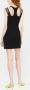Dolce & Gabbana Mini-jurk met logoband Zwart - Thumbnail 3
