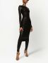 Dolce & Gabbana Midi-jurk verfraaid met pailletten Zwart - Thumbnail 2
