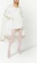 Dolce & Gabbana KIM mini-jurk van badstof Wit - Thumbnail 2