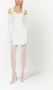 Dolce & Gabbana KIM mini-jurk van badstof Wit - Thumbnail 3